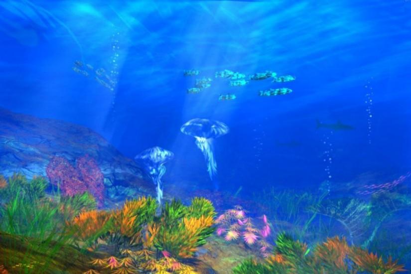Under the Sea Backdrop | abstract coral under sea Wallpaper