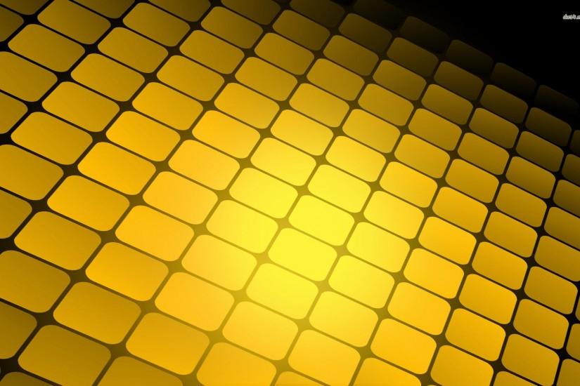 Black and Yellow Abstract Widescreen Desktop Wallpaper
