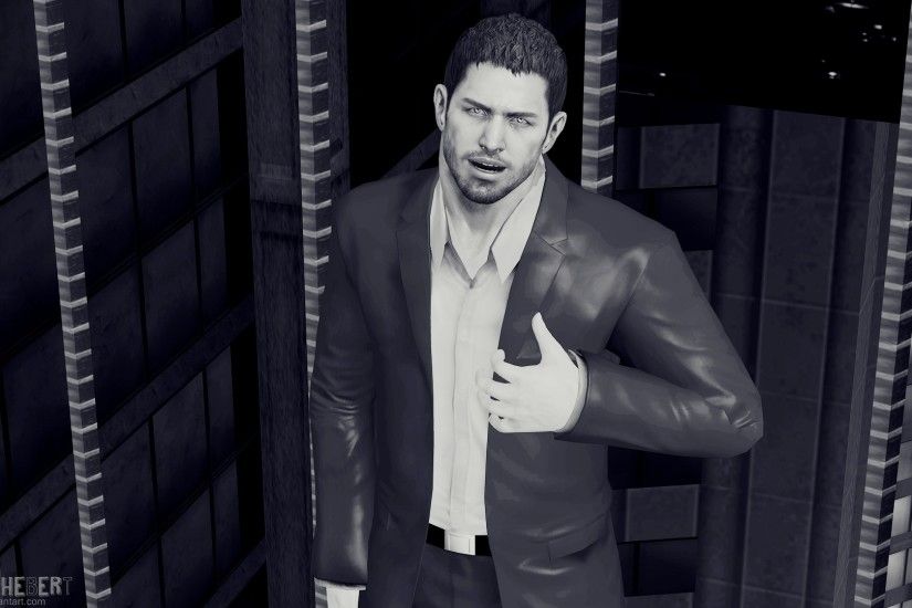 ... Chris Redfield with Elegant Suit by JhonyHebert