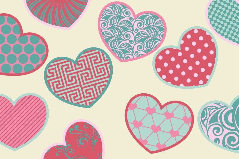 ZU45 HQFX Cute Pink Heart Wallpaper, Pink Heart Wallpapers for