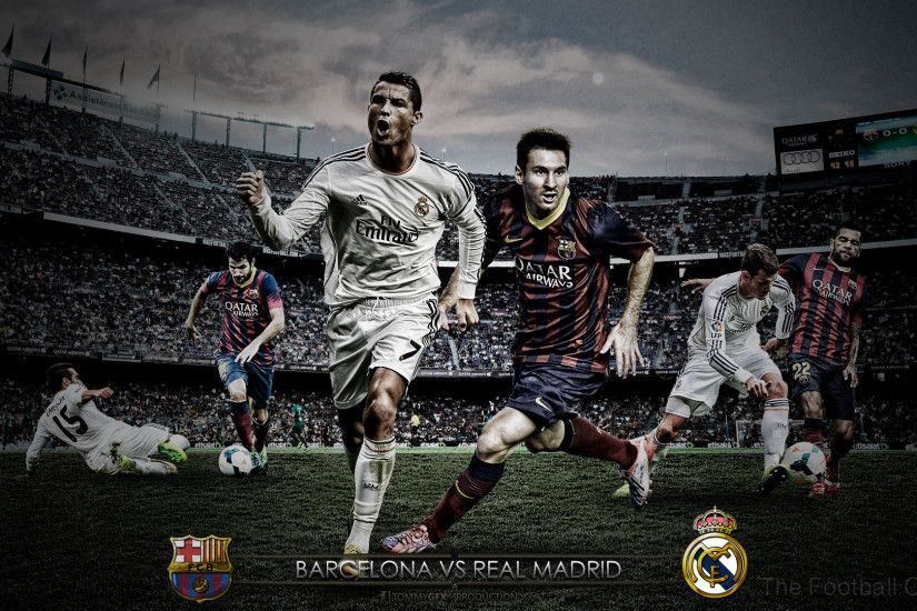 El Classico - Real Madrid vs Barcelona Wallpaper