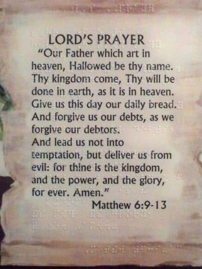 Faith prayer