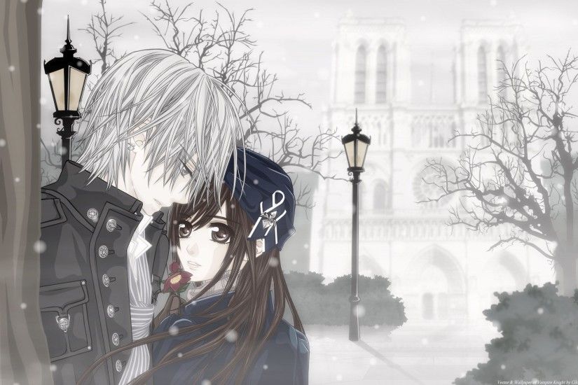 anime winter fantasy image wallpaper