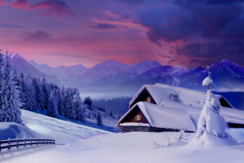 winter snow scene pictures | Snow Wallpapers | Desktop Wallpapers - Page 10