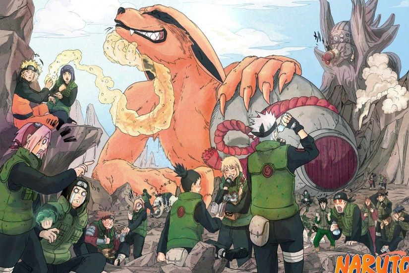 Kurama Kyuubi : Nine Tailed Demon Fox | Naruto Shippuden Wallpaper ...