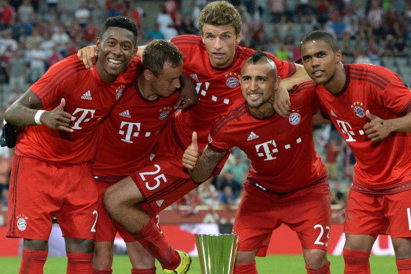Bayern Munich Players Celebrations. Wallpaper ...