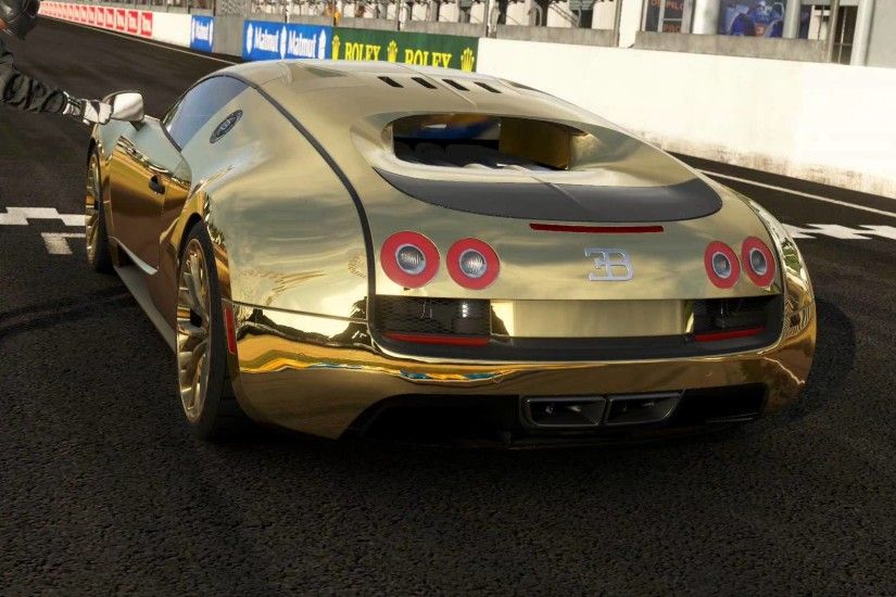 Bugatti Veyron Super Sport Gold