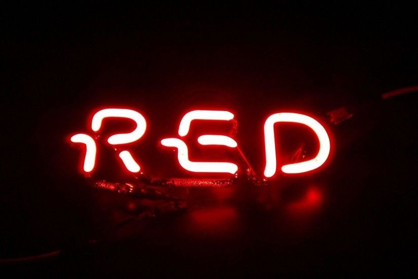 RED” neon section from Red Dog neon signThe Neon Sign Guy Store .