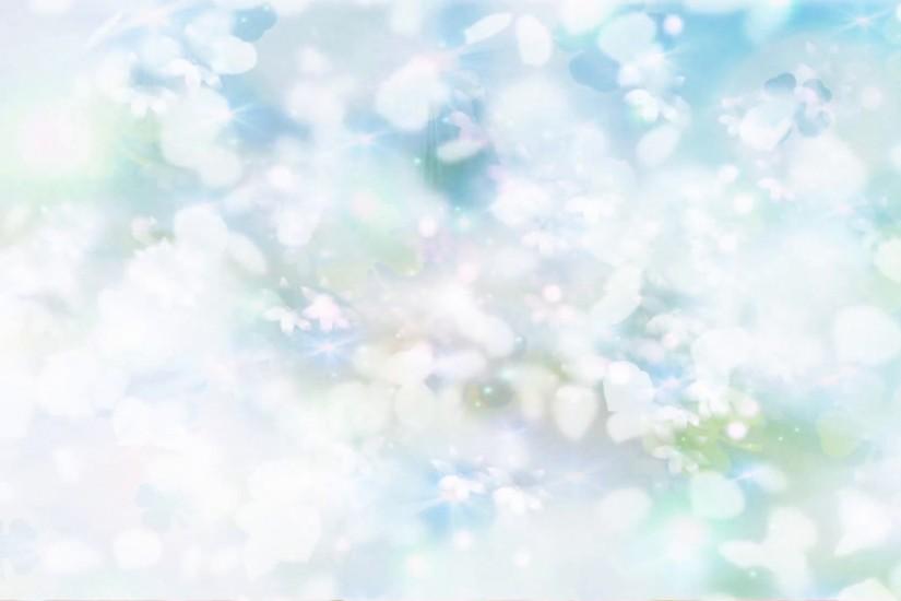 Blue Flowers - Abstract Wedding Background 02