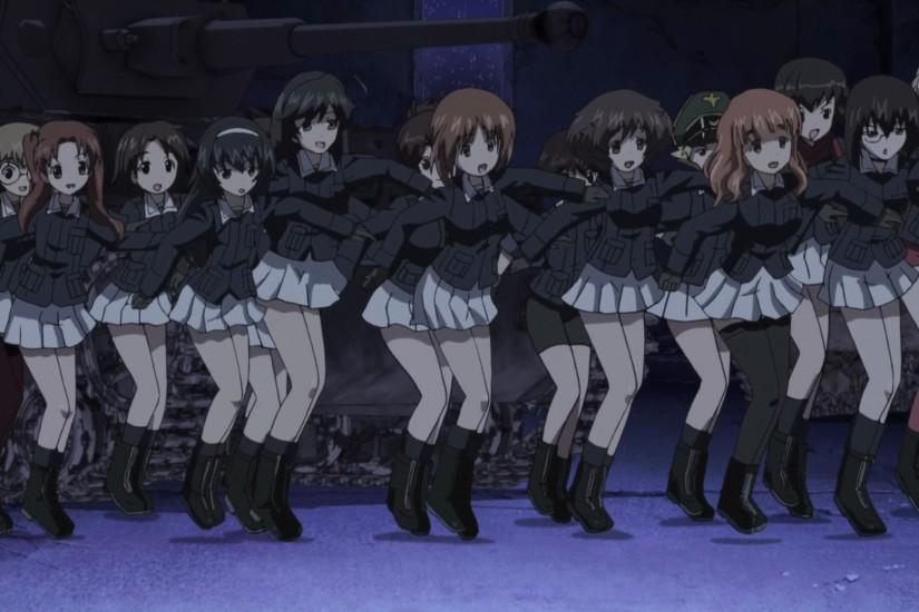 If we are to get technical, this is the precise instance that I consider Girls  und Panzer's magic moment: closer inspection of this image finds that ...