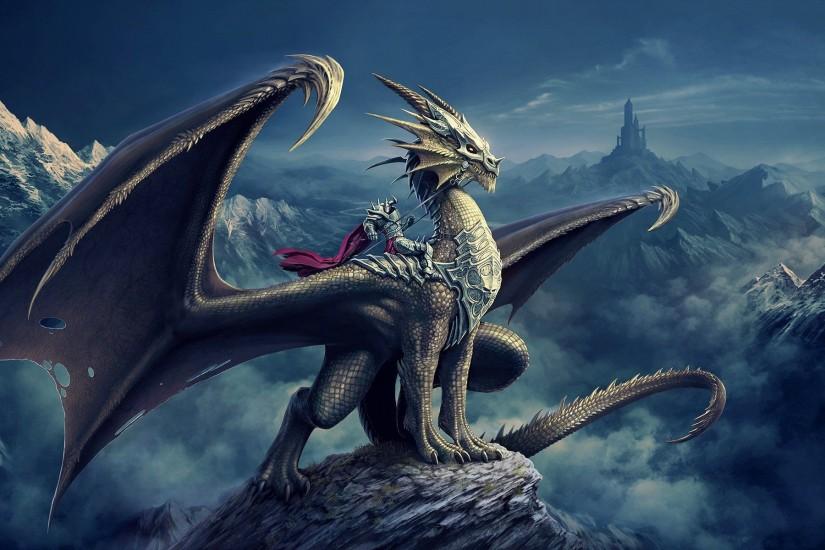 3D Dragon Knight Fantasy Wallpaper #2586 Wallpaper | Best Wallpaper HD