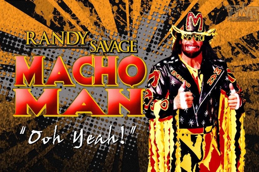 Wrestling Legend: "Macho Man" Randy Savage Wallpaper!