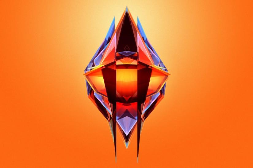 Diamond with thorns wallpaper 2560x1440 jpg
