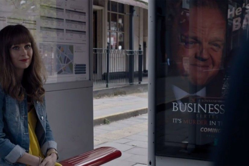 "E," the woman who rides the same bus as John Watson (Martin. “
