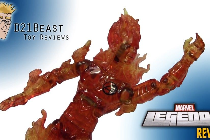 Flying Human Torch Figure Review - 2005 Fantastic Four Movie Series
