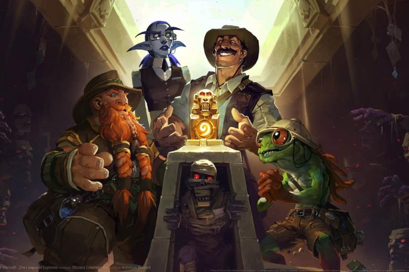 ... Hearthstone: Heroes of Warcraft - The League of Explorers wallpaper or  background 01