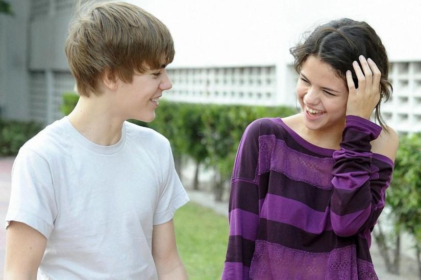 Selena Gomez Und Justin Bieber Wallpaper 734601