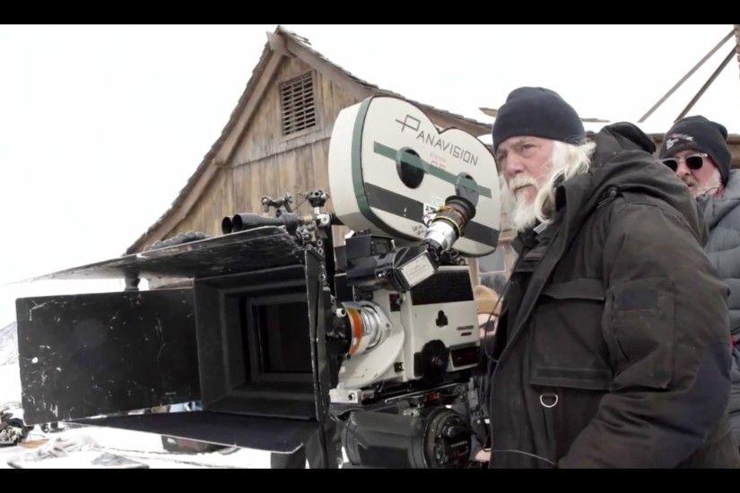 Behind the Scenes of The Hateful Eight - 70MM Filming