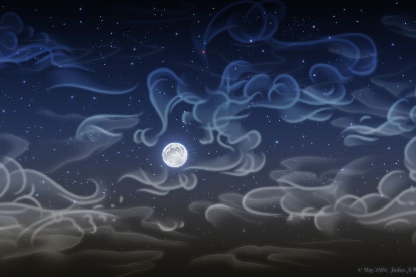 ... Full Moon in Scorpio by JadeOfMaar