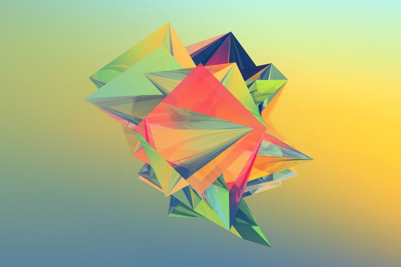 Polygonal Facets HD Wallpapers