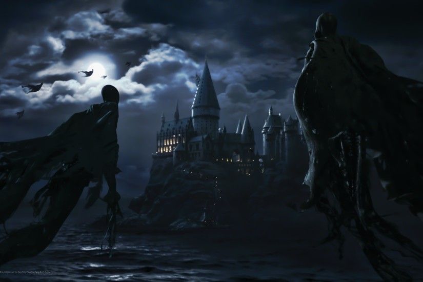 Dementors attack Hogwarts wallpaper mural | For my Kiddos .