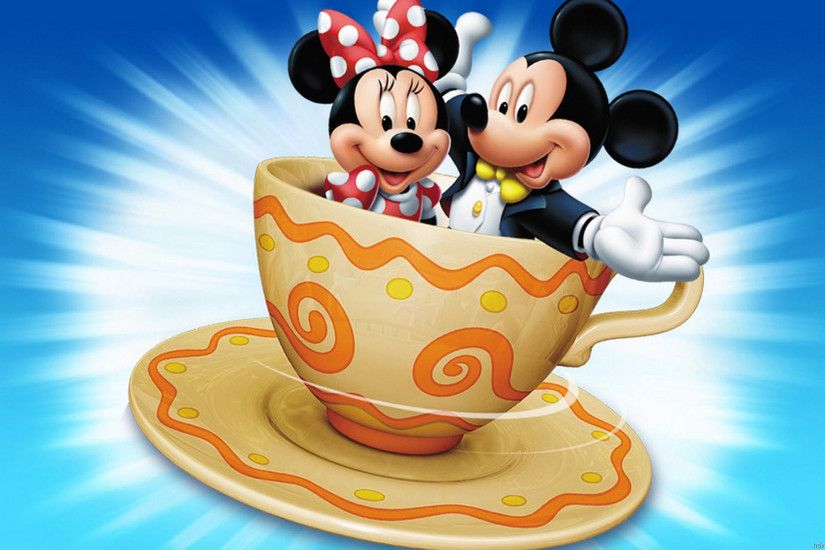 Mickey & Minnie Mouse Cartoon Pictures Cup Coffee Hd Wallpapers :  Wallpapers13.com