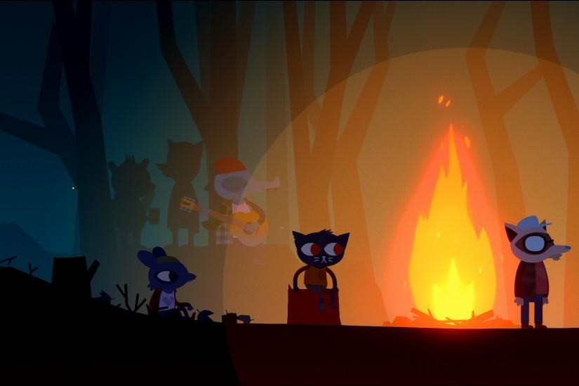 Night in the Woods is made up of running around the streets of Possum  Springs, jumping up onto and walking across power lines to get onto roofs  of buildings ...