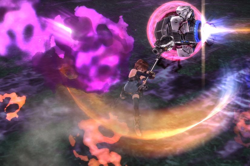 Gods Eater 2: Rage Burst Purple Haze Gameplay Screenshot PS4 PSVita