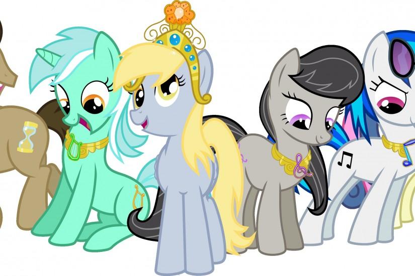 The Background Mane 6 Elements of Harmony