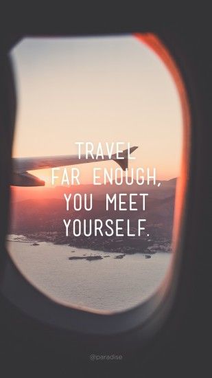 15 Beautiful iPhone Wallpapers with Travel Quotes | Via Paradise