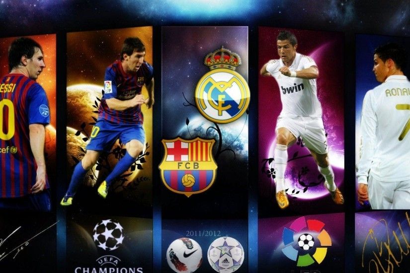 Lionel Messi Vs Cristiano Ronaldo Wallpaper Â» WallDevil - Best .