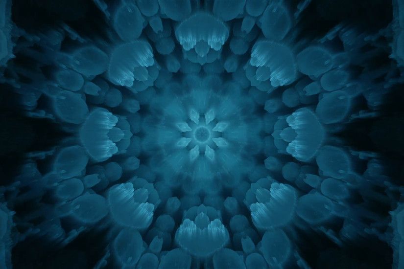 Radiating Seamless Blue Fractal Kaleidoscope Background from Bacteria  Motion Background - VideoBlocks