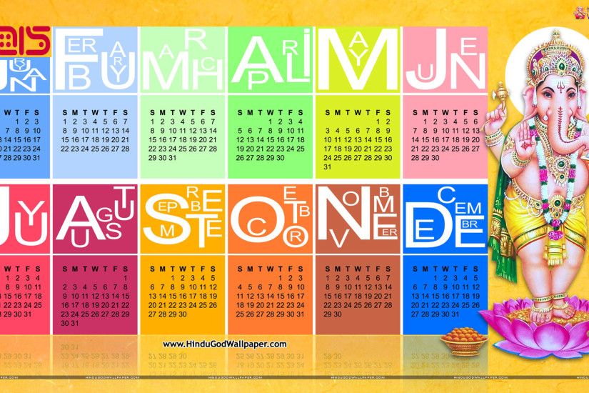 2015 Desktop Wallpaper Calendars Full HD Download