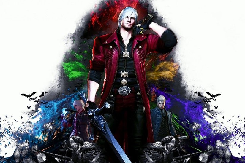 3840x2160 Wallpaper devil may cry 4, special edition, dante, nero, vergil