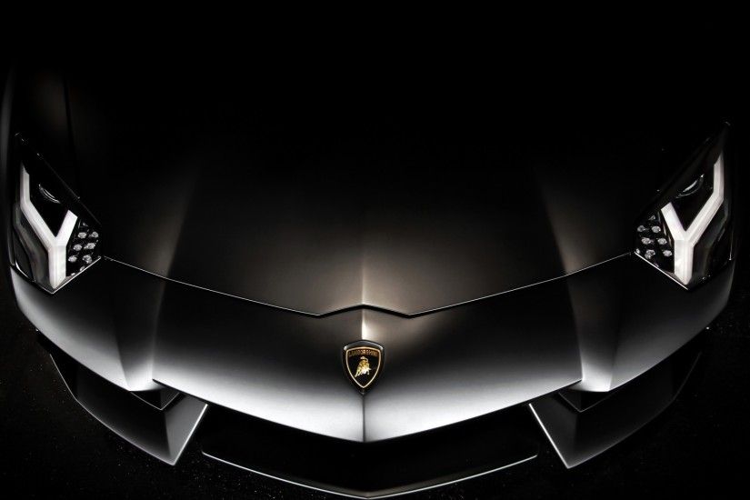Black Lamborghini Aventador Wallpapers HD Wallpaper
