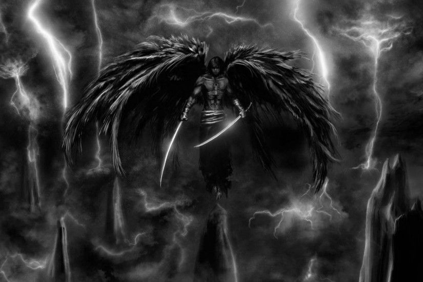 Dark Fantasy Angel Art Artwork Evil F Wallpaper At Dark Wallpapers