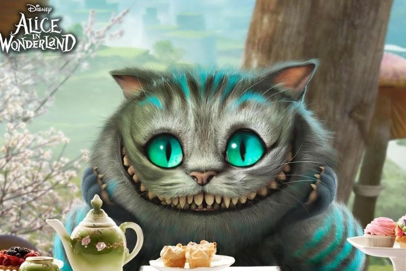 Cheshire cat Â· Movies Wallpaper: Disney Alice In Wonderland Wallpaper  Picture for .