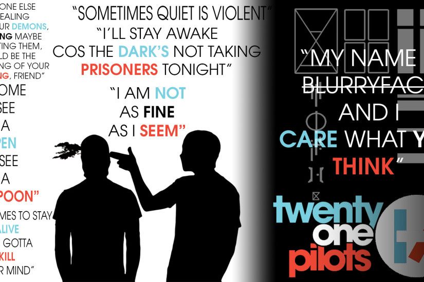 Musik - Twenty One Pilots Collage Musik Bakgrund