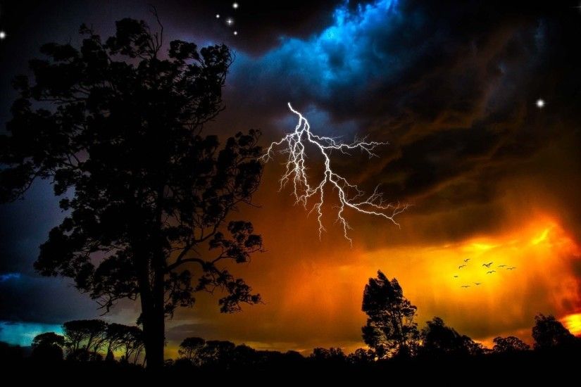 Thunderstorm Backgrounds (40 Wallpapers)