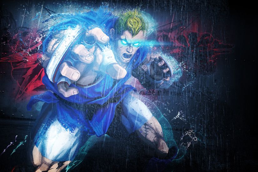 Street Fighter X Tekken - Guile Abel HD desktop wallpaper .