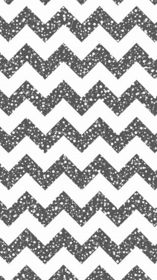 Cool Glitter Chevron iPhone 6 Plus Wallpaper - DIY Zigzag Pattern #iPhone  #6…