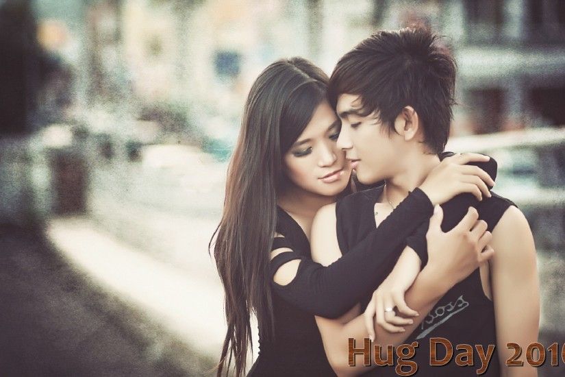 Best Romantic Couple Hugging. hug day Wallpaper