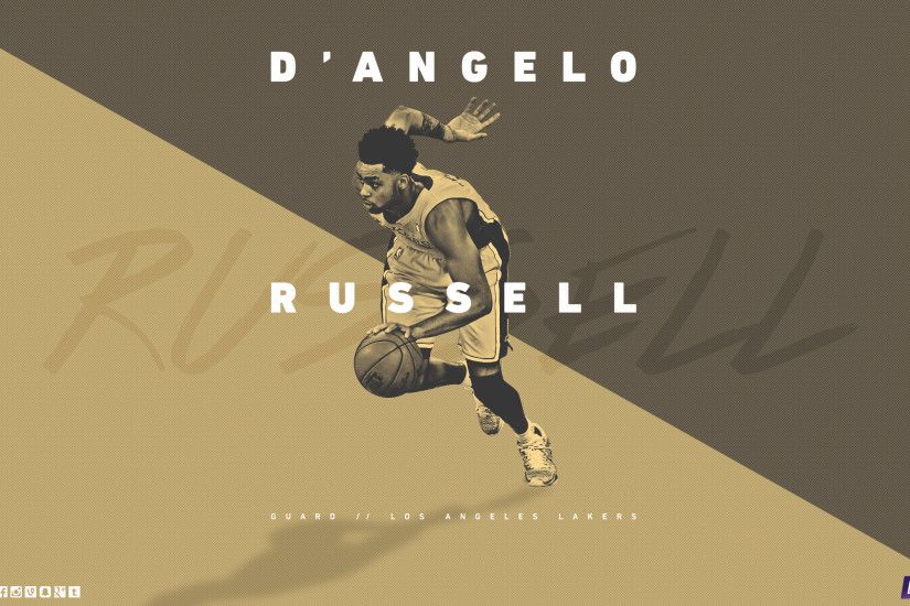 D'Angelo Russell LA Lakers 2015-2016 Wallpaper