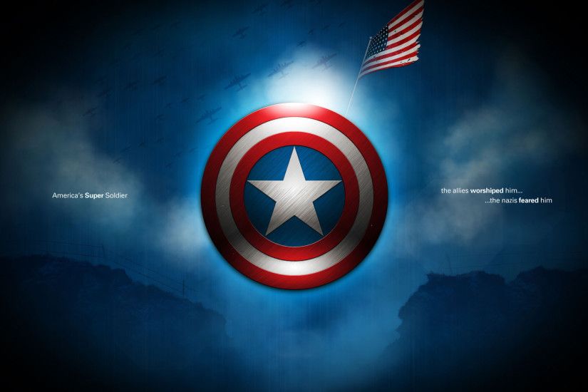 HD Captain America Shield Backgrounds.