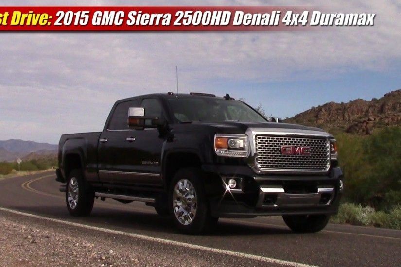 2015 GMC Sierra 2500HD Diesel