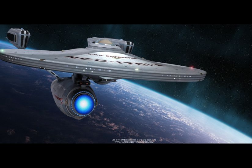 Star Trek USS Enterprise NCC-1701-A - free Star Trek computer desktop