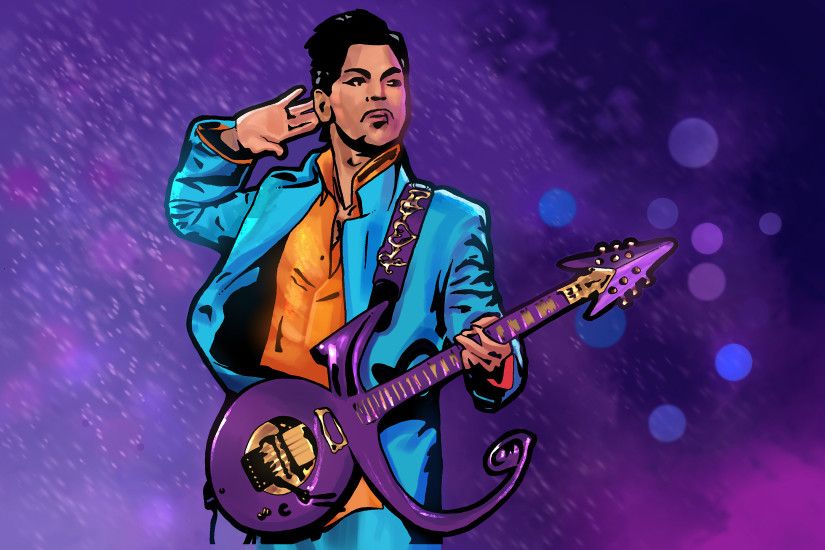 Music - Prince Prince (Singer) Singer American Guitar Artistic Wallpaper