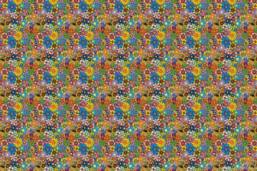 Flowers From Hippies Desktop Wallpapers