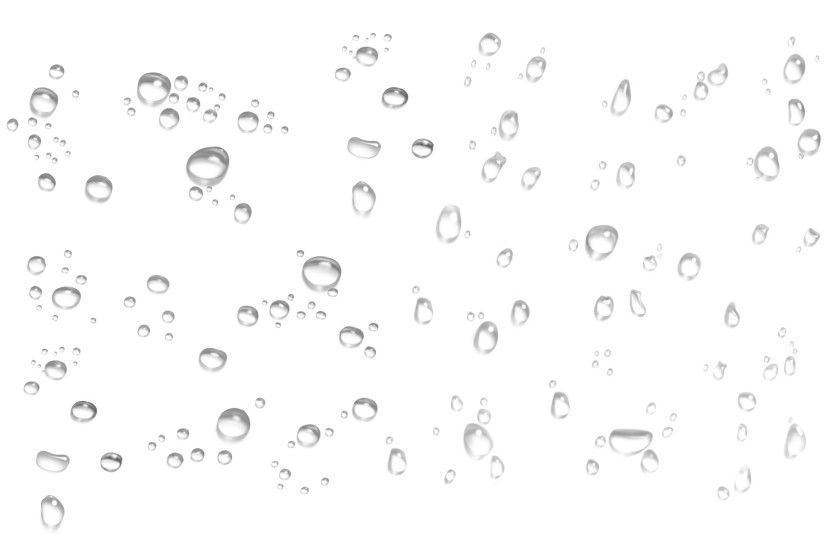 Water Drops Transparent Background