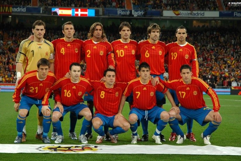 Backgrounds 1920x1200. spain, Euro 2012, team
